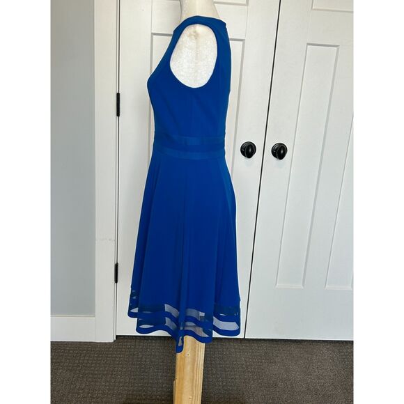 NWT Calvin Klein Swish Vintage-Style Sleeveless Dress Size 4 - Picture 4 of 9